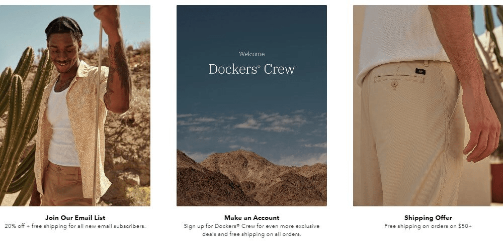 where to find dockers promo code