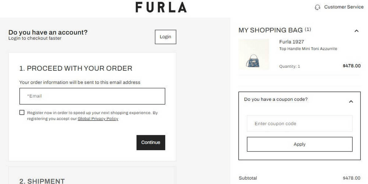 furla discount coupon