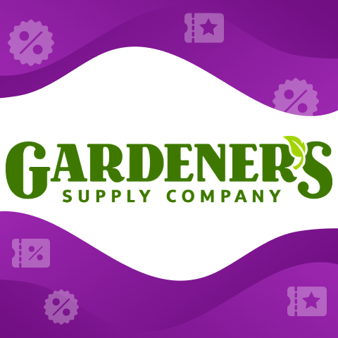 Gardener's promo codes