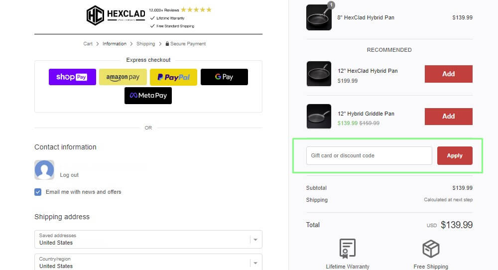 HEXCLAD Promo Codes Discounts up to 47 HEXCLAD Coupons for January 2024