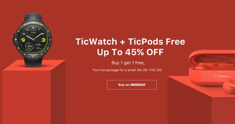 Mobvoi sale: how to but Ticwatch with a discount